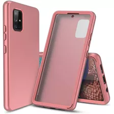 Funda Protectora Para Samsung Galaxy A71 5g - Rosa