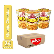 Cup Noodles Cheddar Caixa Com 24 Unidades 69g