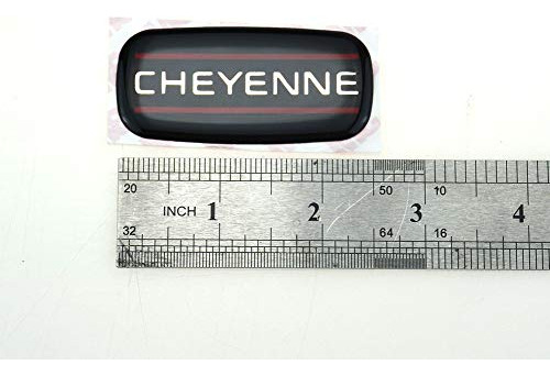 Pilas De Techo Con Emblema Cheyenne Cab, Logotipo Derecho E Foto 3