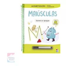 Atividades Divertidas Livro Letras Maiúsculas Happy Books