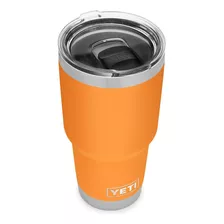 Vaso Yeti De Acero Inoxidable, Con Tapa, 890 Ml, Naranja