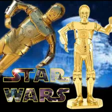 Puzzle 3d De Metal, Robot C3po De La Guerra De Las Galaxias