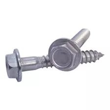 200 Parafusos De Inox Hexagonal Arruelado 4.8x32 Atarraxante