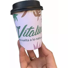 Vasos Polipapel Personalizados Con Logo O Marca 12 Oz X100