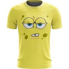 Camiseta Camisa Cosplay Bob Esponja Desenho Arte Envio Hoje