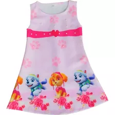 Vestido Para Niñas De Paw Patrol - H