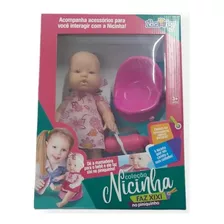 Bonequinha Nicinha Peniquinho Boneca Bebê Infantil Meninas