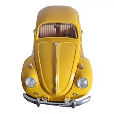 Miniatura Carrinho Fusca Metal Série Colecionador Clássico