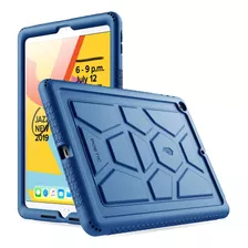 Estuche Poetic Turtleskin Series Diseñado iPad 10.2 Estuche