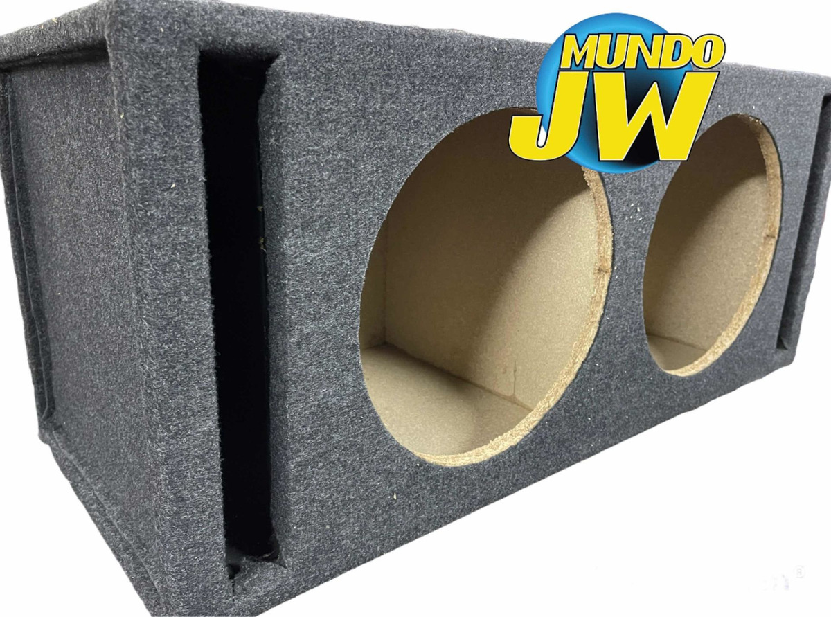 legumbres Movimiento dividendo Caja Cajon Doble Para Subwoofer 12 Pulgadas Aireado Slot - Avisos en  Accesorios para Vehículos