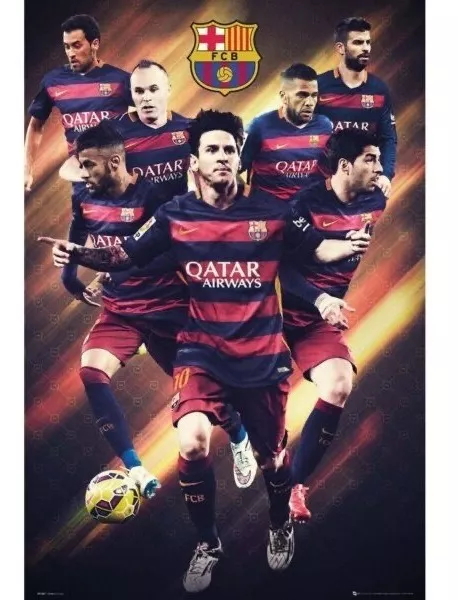 Poster Original Barcelona - Players