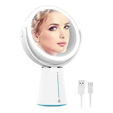 Benbilry Lighted Makeup Mirror With Lights, 1x-10x Magnifyin