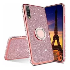 Hmtechus Redmi Note 7 Estuche Glitter Bling Diamond De Lujo 