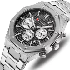 Reloj De Cuarzo Curren Luxury Chronograph Business