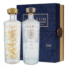 Tequila Solarum Extra Añejo Cristalino 750 + Blanco 750 Ml