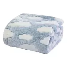 Frazada Bebe Flannel Fleece Cloud 90x110cm Palette Cuot!