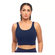 Top Fitness Cropped Bojo Removível