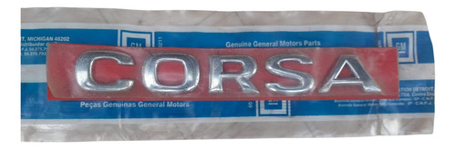Emblema Traseiro Original Gm Corsa 02/07 93298808