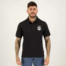 Polo Grêmio Escudo Gfbpa Preta