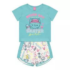 Conjunto Infantil Feminino Verão, Kamylus