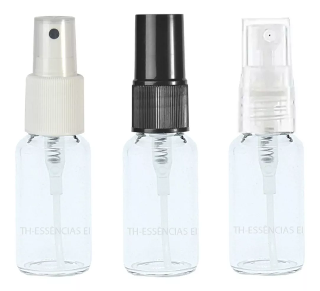 200 Frascos 5ml Spray De Vidro Para Amostra De Perfume