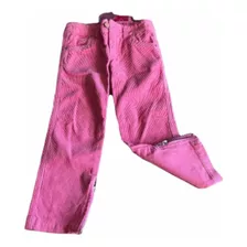 Pantalon Corderoy Yamp 3 Años Nena Color Rosa Chicle