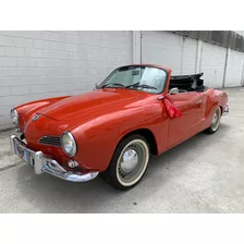 Karmann Ghia Conversível Legalizado Vermelho 1965 