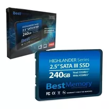 Disco Sólido Interno Best Memory Highlander Series Btsda-240g-535 240gb