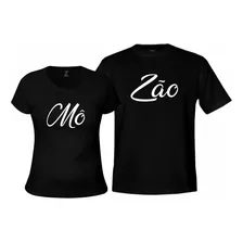 Camiseta Preta Personalizada (casal)