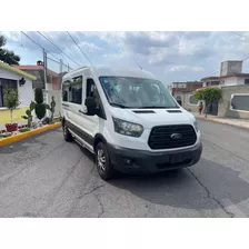 Ford Transit 2018 2.2 Pasajeros Larga Techo Alto Custom Mt