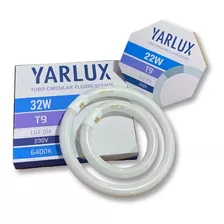 Tubo Circular Fluorescente 32w + Tubo Circular 22w Yarlux Color Blanco Color De La Luz Blanco Frío 230v