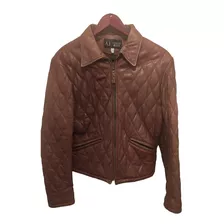 Campera Armani Cuero Vintage 