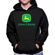 Blusa De Frio Moletom Com Capuz Agrícola John Deere 