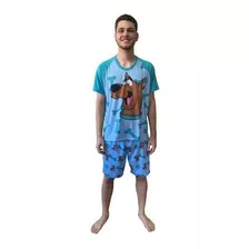 Pijama Masculino Curto Scoob Doo (presentão De Natal)