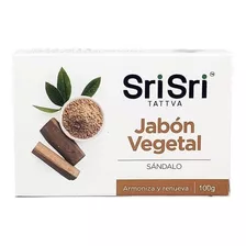 Jabon Ayurvédico Vegetal Sri Sri 100 G Sandalo