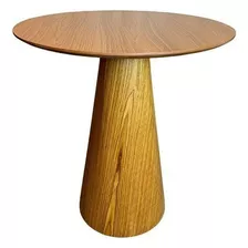 Mesa Cone Para Sala De Jantar Madeira Freijó Tampo 60cm