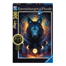 Puzzle Lobo Resplandeciente 500 Piezas- Ravensburger