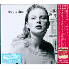 Taylor Swift Reputation Cd + Dvd Deluxe Edition Japon