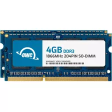 Owc 8gb (2 X 4gb) 1867 Mhz Ddr3 So-dimm Pcpin Cl11 Memoria