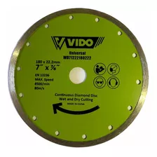 Disco Diamantado 180 Mm Marca Vido