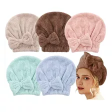 Cofia De Baño Turbante Gorro Secado Rápido Oferta