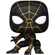 Funko Pop Spider-man Black & Gold Suit #911 - No Way Home