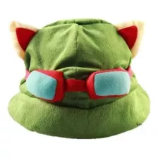 Gorro Personaje League Of Legends Teemo Color Verde Sombrero