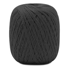 Barbante Barroco Maxcolor Nº 6 400g 452mts Cor 8323- Cinza Onix