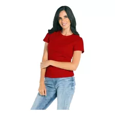 Playera 100% Algodon Para Mujer Varios Colores Buena Calidad