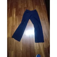 Pantalón Largo Azul Polar .detalle .pijama .t M Jogging 