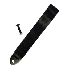  Tow Strap Preto Alongado Com Parafuso E Porca Aprox. 29cm