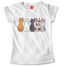 Blusa Dama Gatos Gatitos Mascota Animales Playera #741