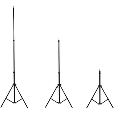 Tripé De Iluminação Ringlight Flash Estúdio De 2m