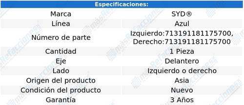 Tornillo Estabilizador Delantero Izq O Der Qx56 04-13 Azul Foto 3